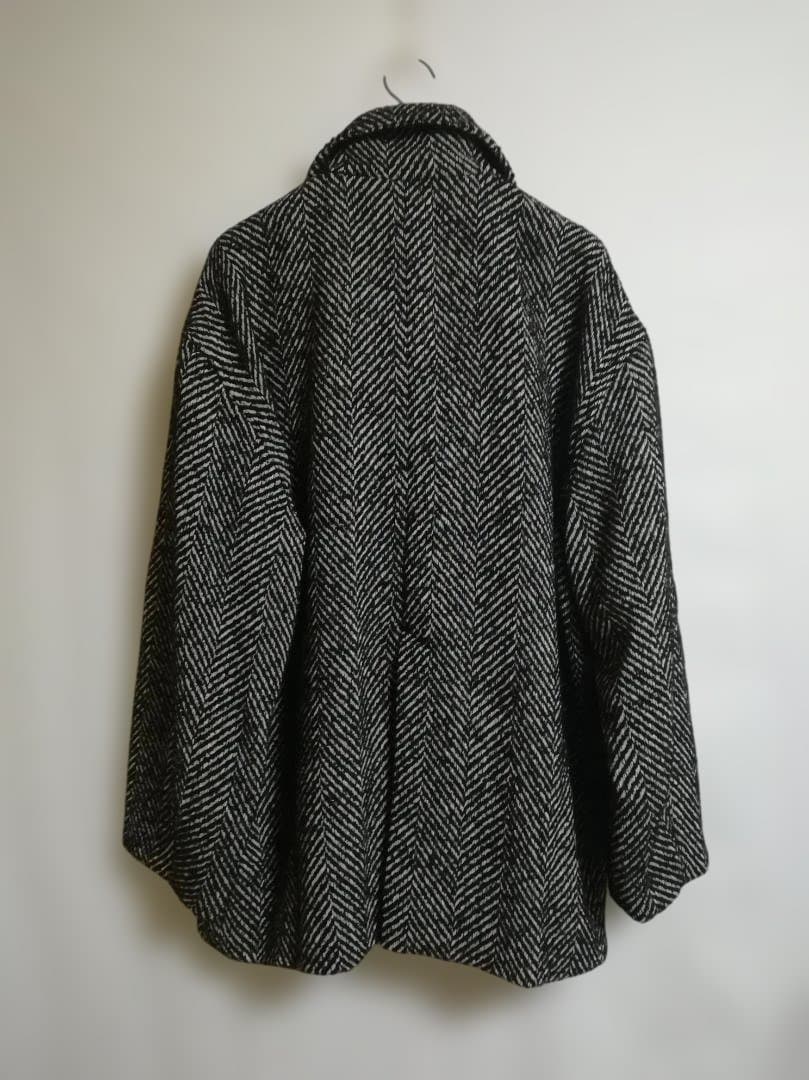 新品 ADAM ET ROPE' 25AW スタンドカラーウールミドルコート