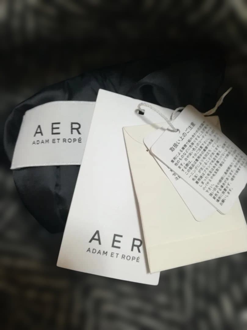 新品 ADAM ET ROPE' 25AW スタンドカラーウールミドルコート