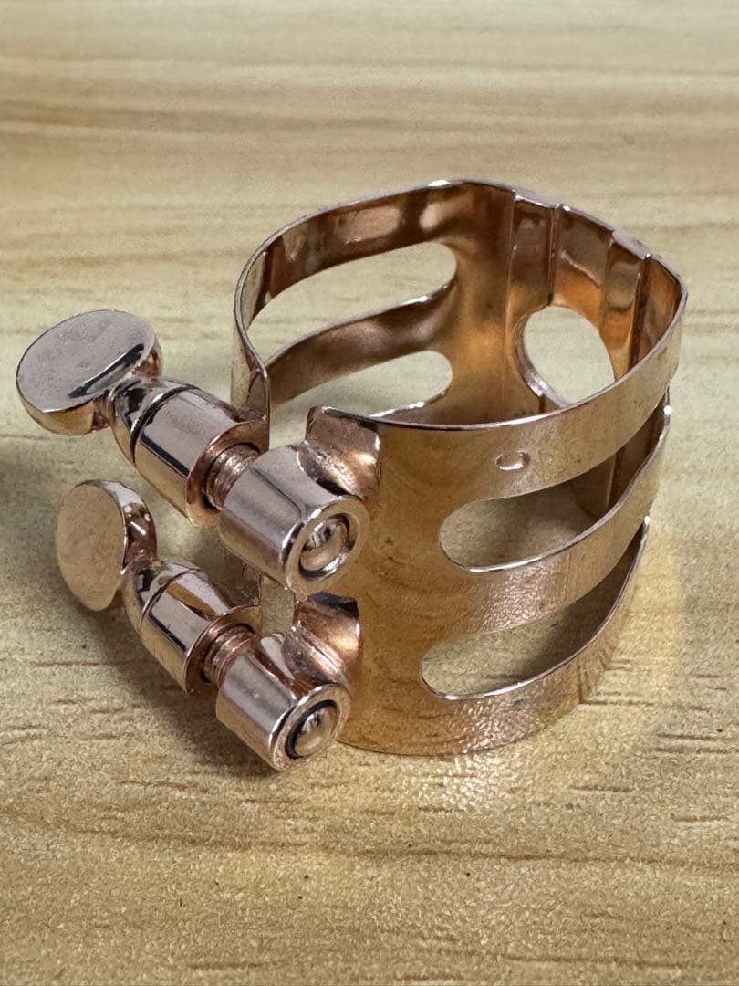 ウッドストーン ピンクゴールド B♭クラリネット リガチャー