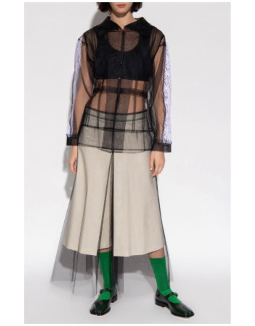 Maison Margiela 22ss メッシュレイヤードデザインパンツ 新品