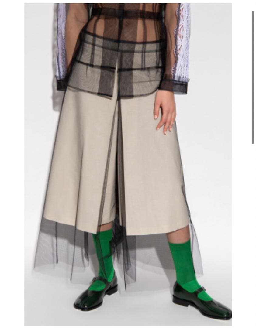 Maison Margiela 22ss メッシュレイヤードデザインパンツ 新品