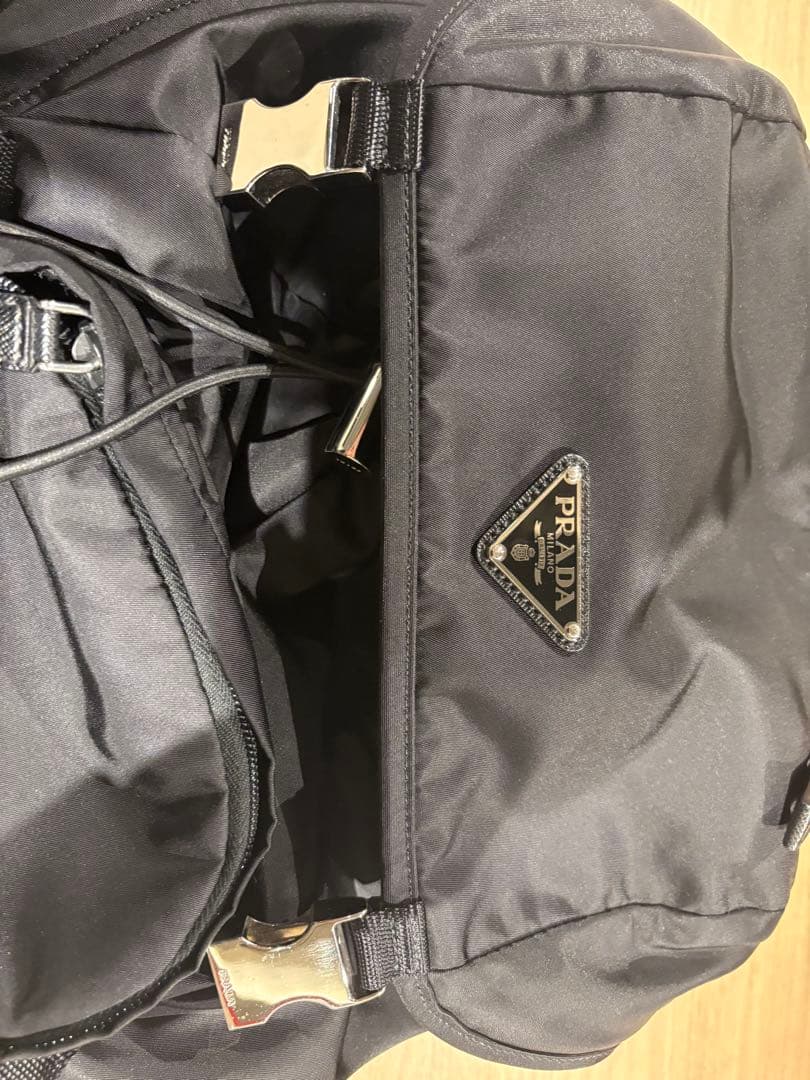 プラダ Re-Nylon xサフィアーノレザー バックパック