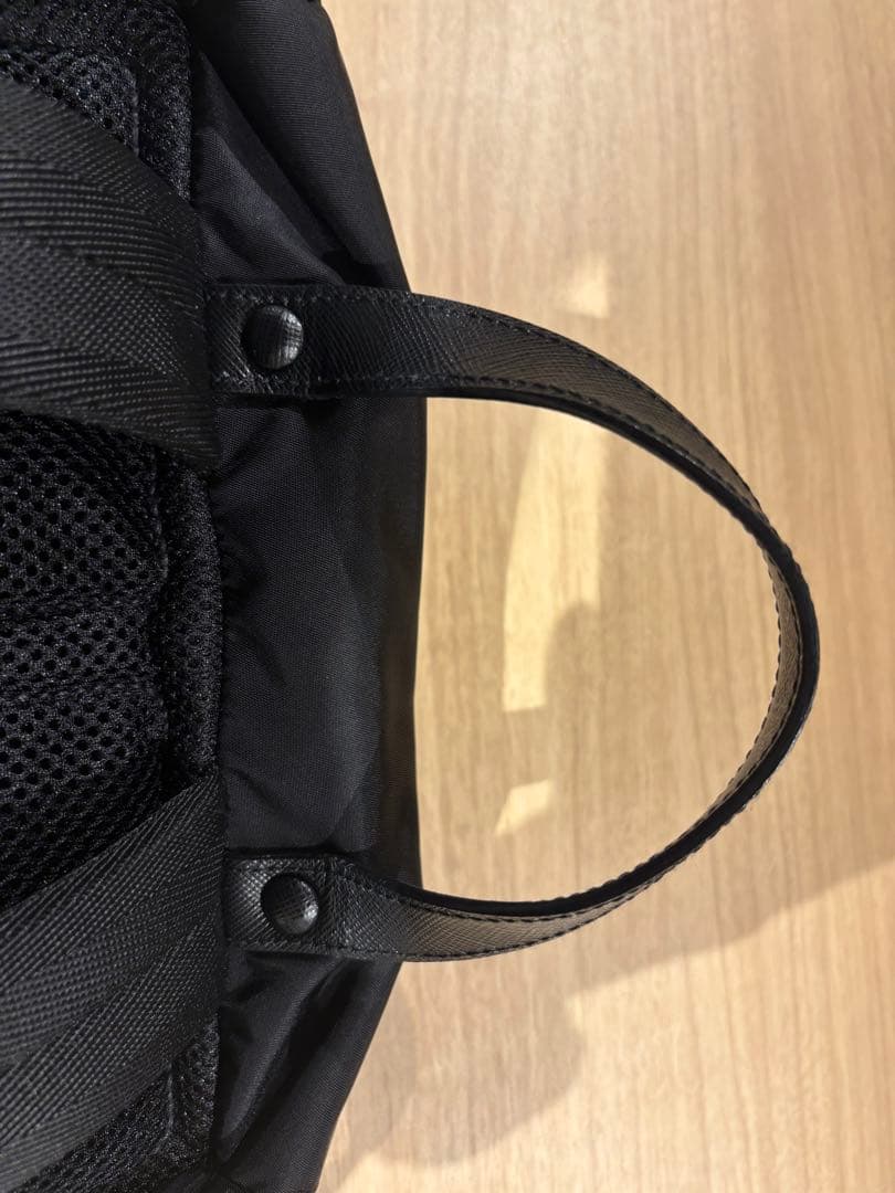 プラダ Re-Nylon xサフィアーノレザー バックパック