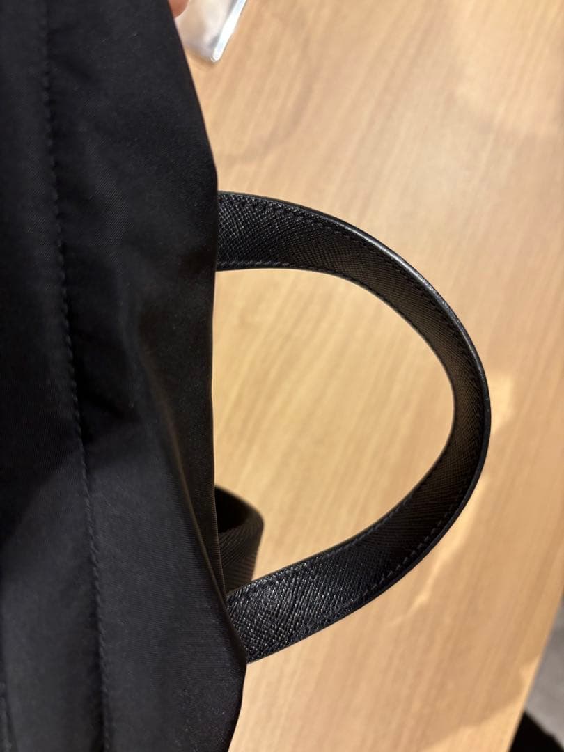 プラダ Re-Nylon xサフィアーノレザー バックパック