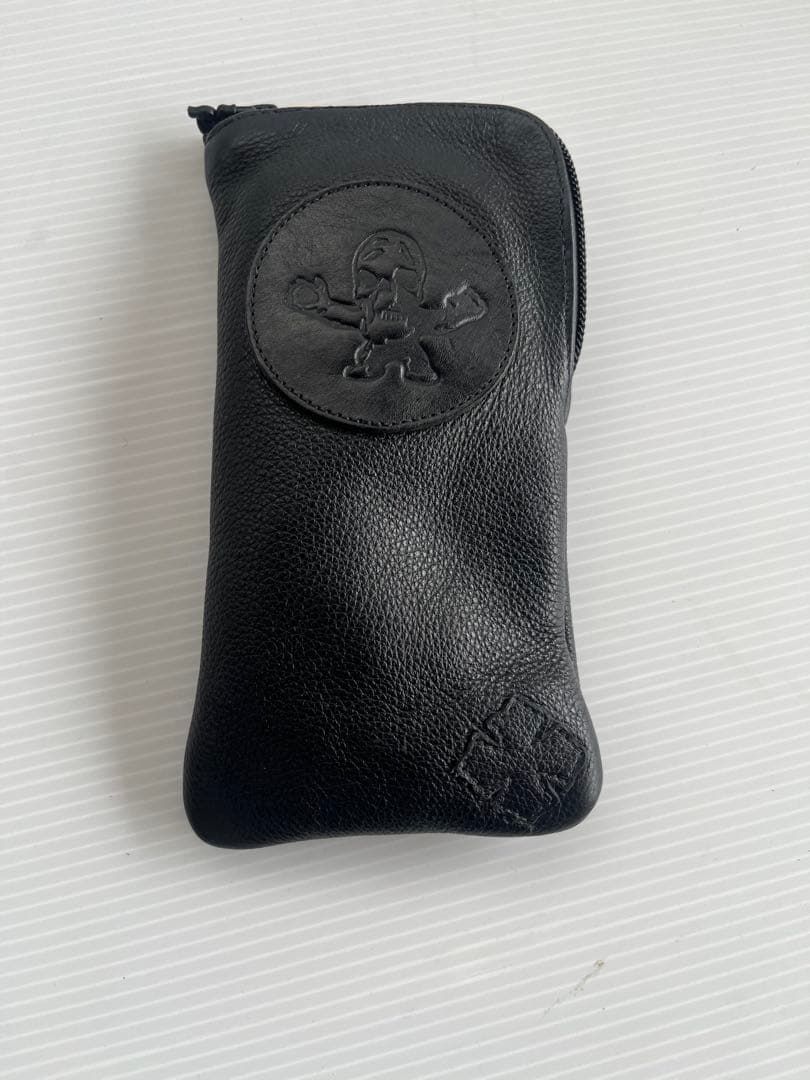 ナ*9様 Chrome Hearts メガネソフトケース＆クリーナー　スカル