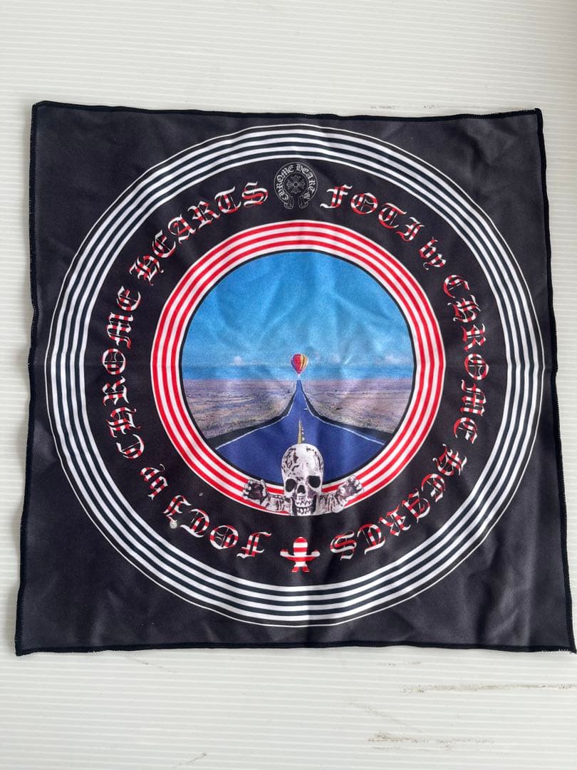 ナ*9様 Chrome Hearts メガネソフトケース＆クリーナー　スカル