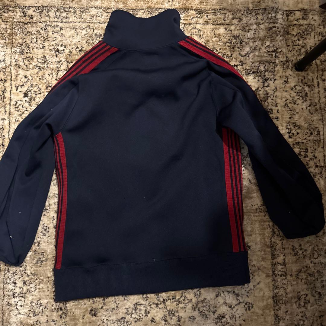 ニードルズトラックジャケット　ネイビーオレンジ バブルスリーブ