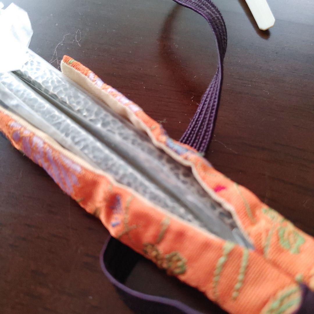 銀製携帯箸　箸袋付き