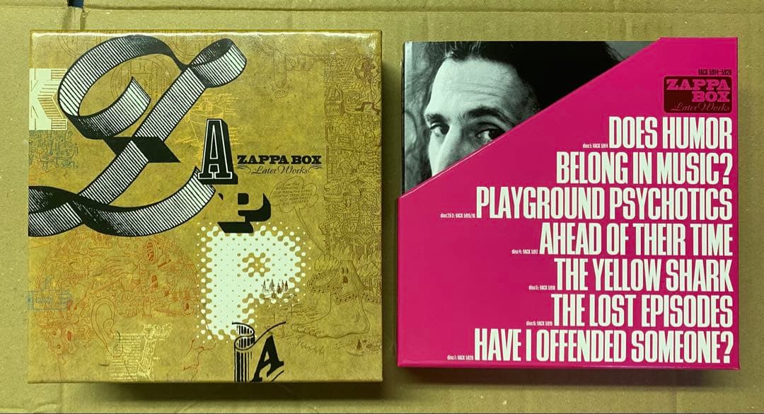 希少　ZAPPA BOX レイター・ワークス
