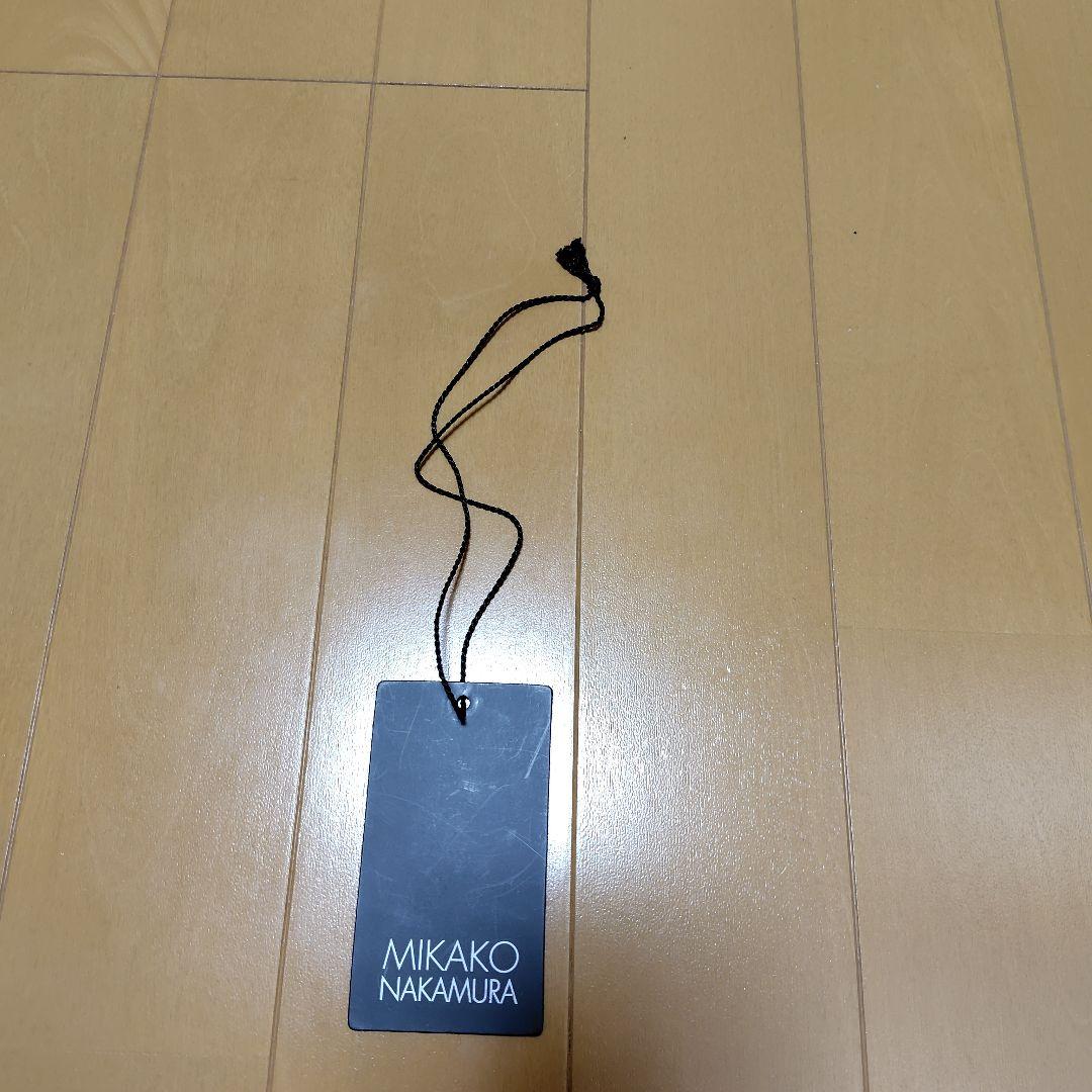 ミカコナカムラノーカラーショートコート ベージュ