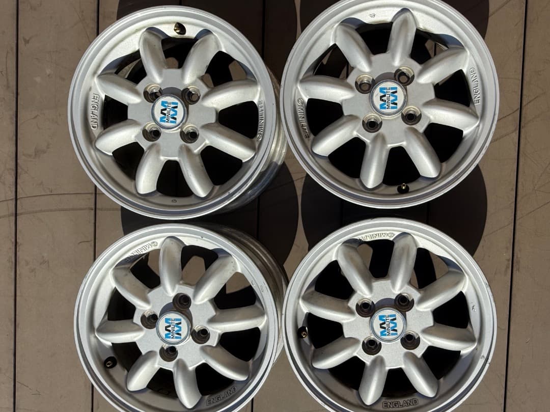 ミニライトホイール14インチ4.5J PCD100 4H４本セット　ダイハツ純正