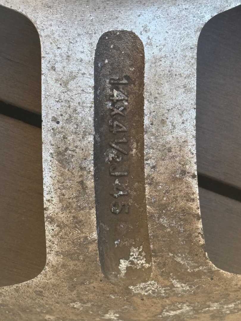 ミニライトホイール14インチ4.5J PCD100 4H４本セット　ダイハツ純正