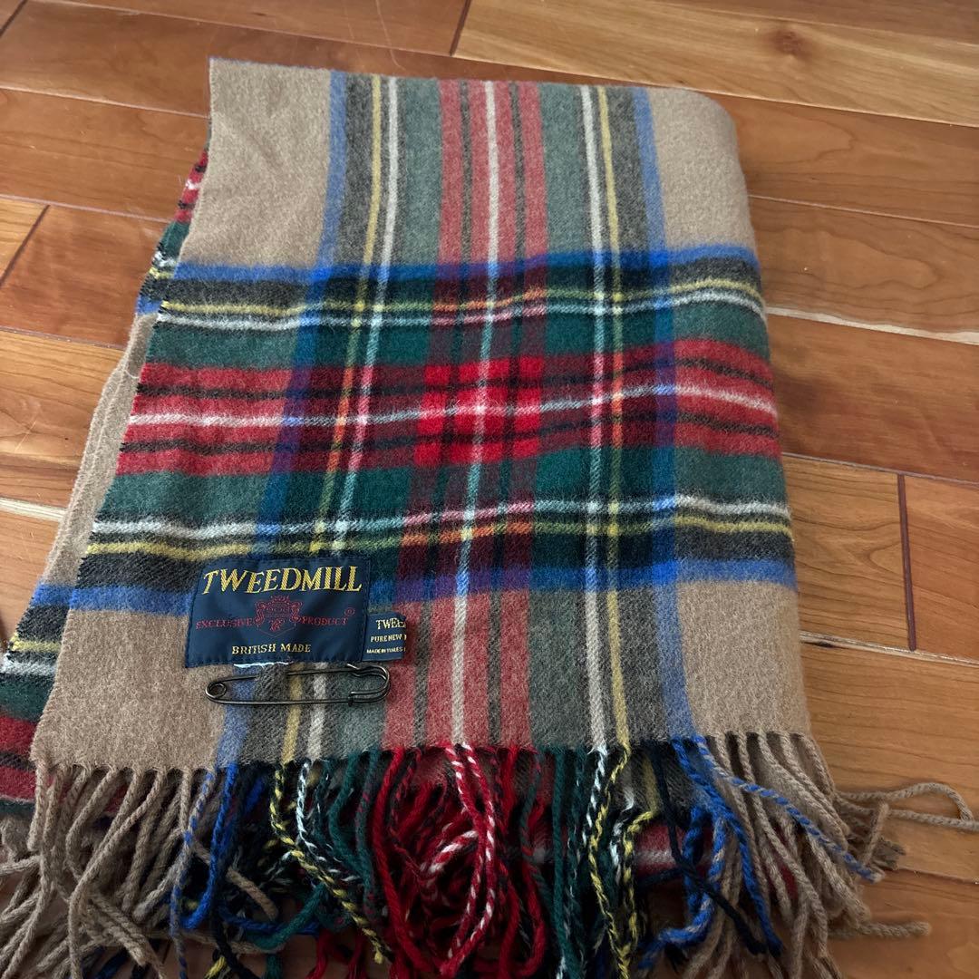 TWEEDMILL カラフルチェックストール fesmiになります