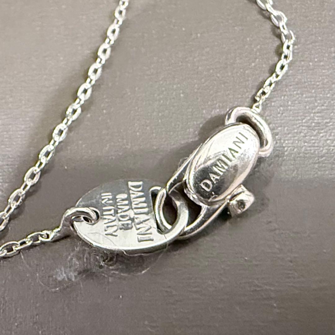 DAMIANIネックレス ベルエポックミニクロス ホワイトゴールドミニクロス