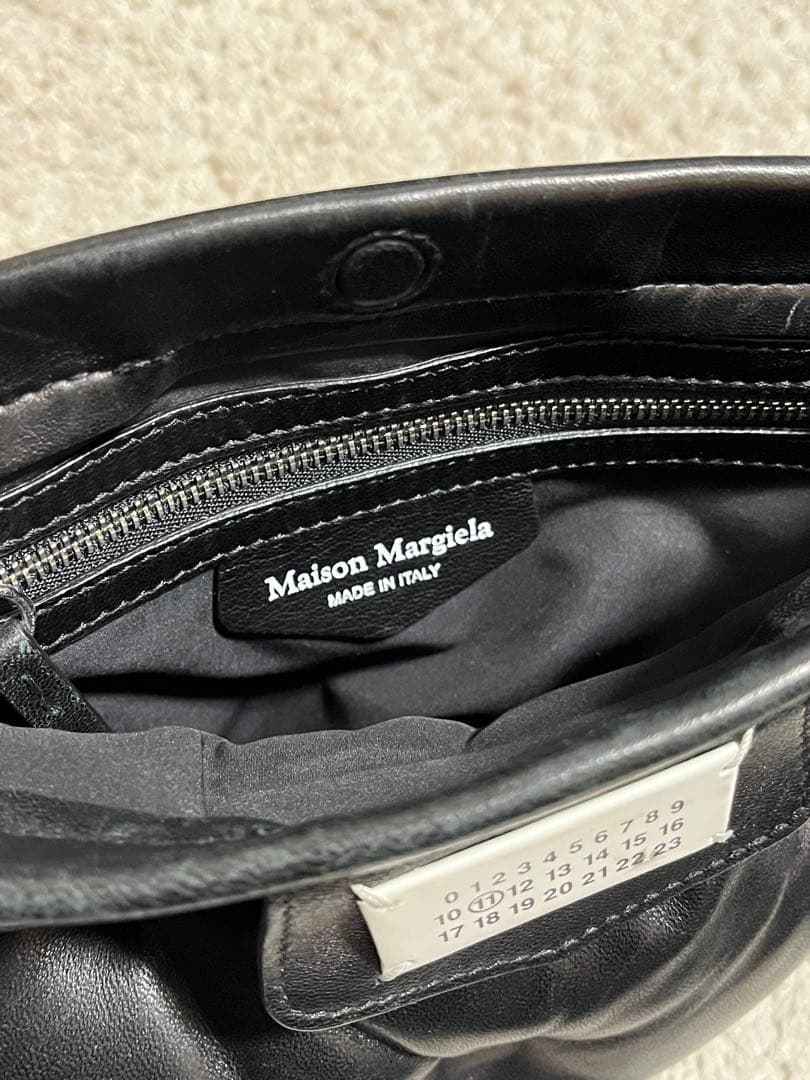 メゾンマルジェラ　グラムスラム　フラップポケットバッグ