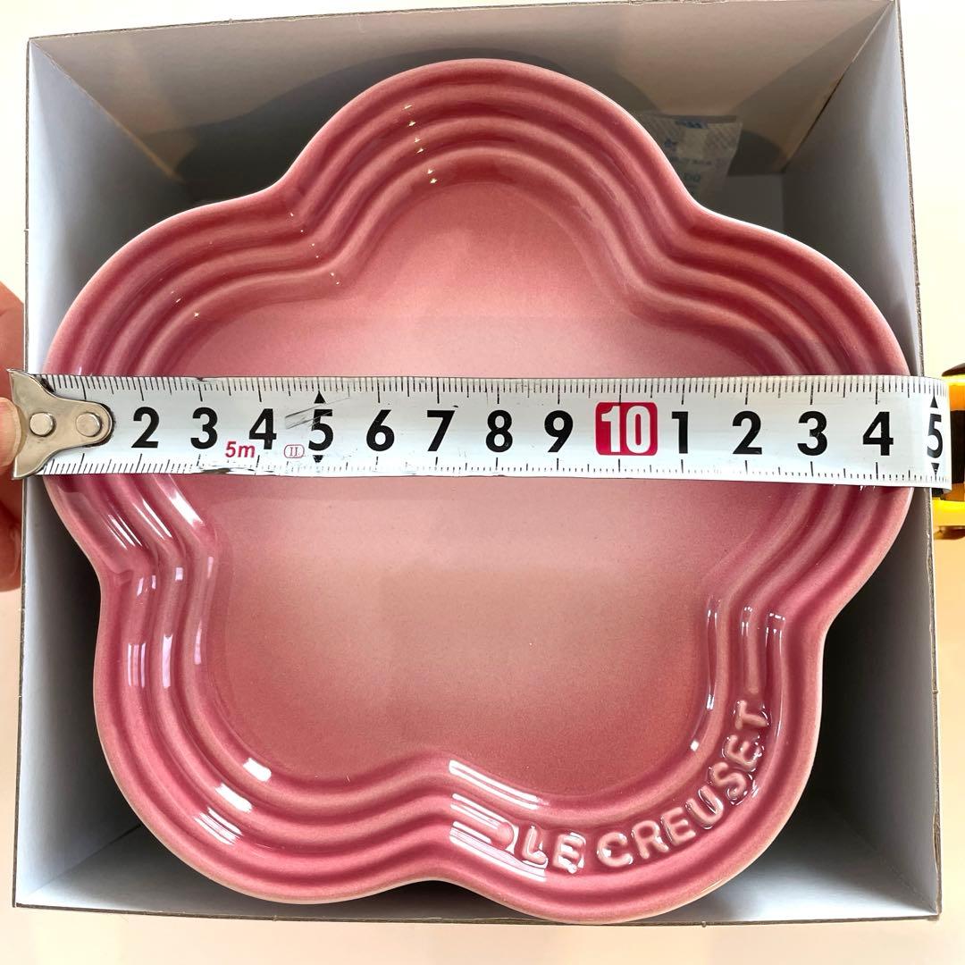 ル・クルーゼ　フラワープレート　5枚セット