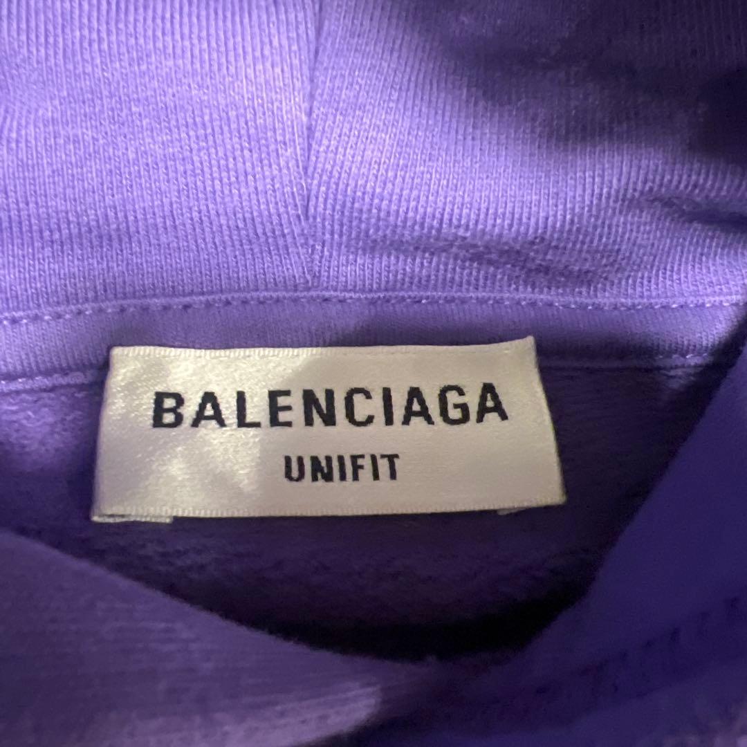 BALENCIAGA bebe パープル パーカー