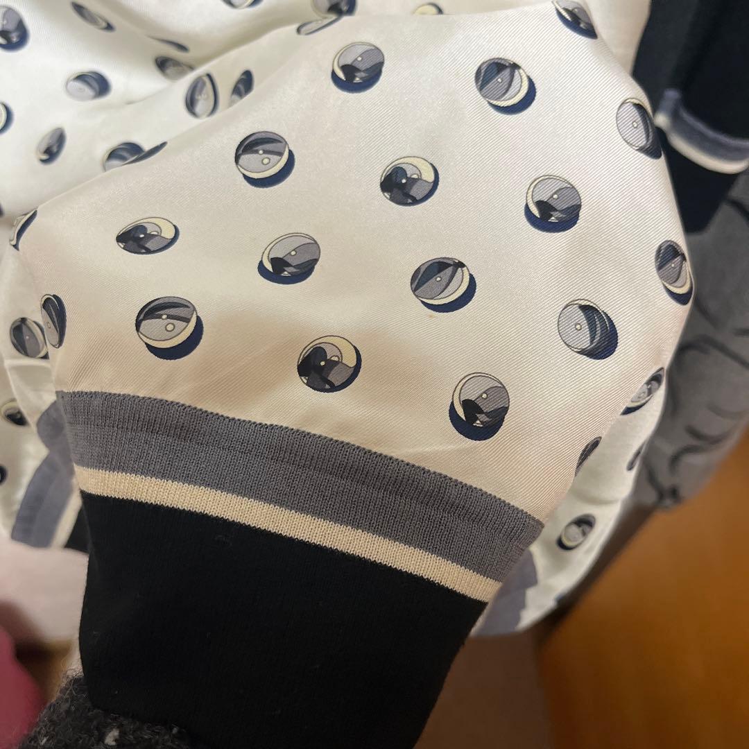 HERMES ドット柄 長袖トップス42