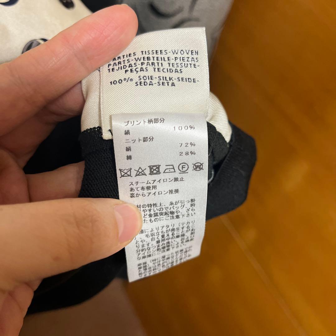 HERMES ドット柄 長袖トップス42