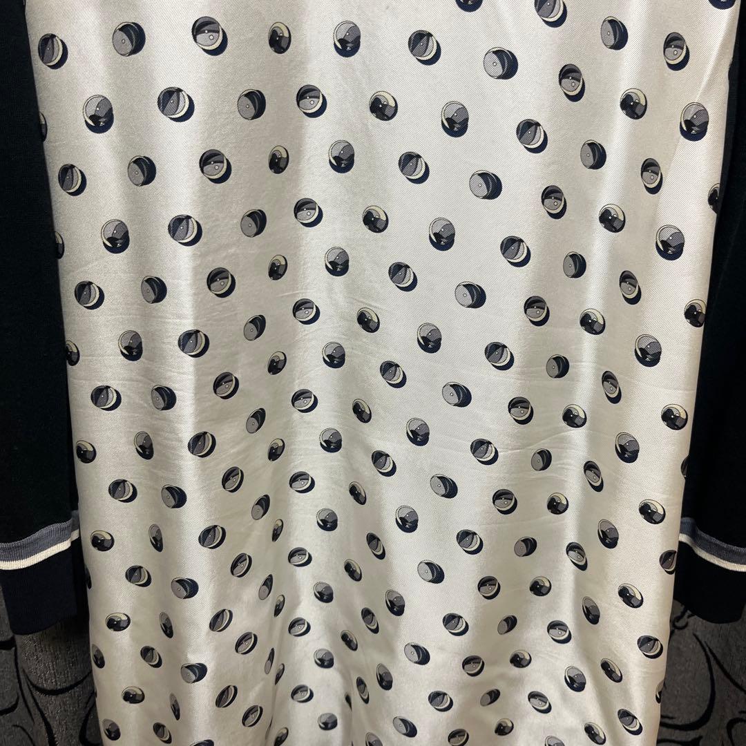 HERMES ドット柄 長袖トップス42