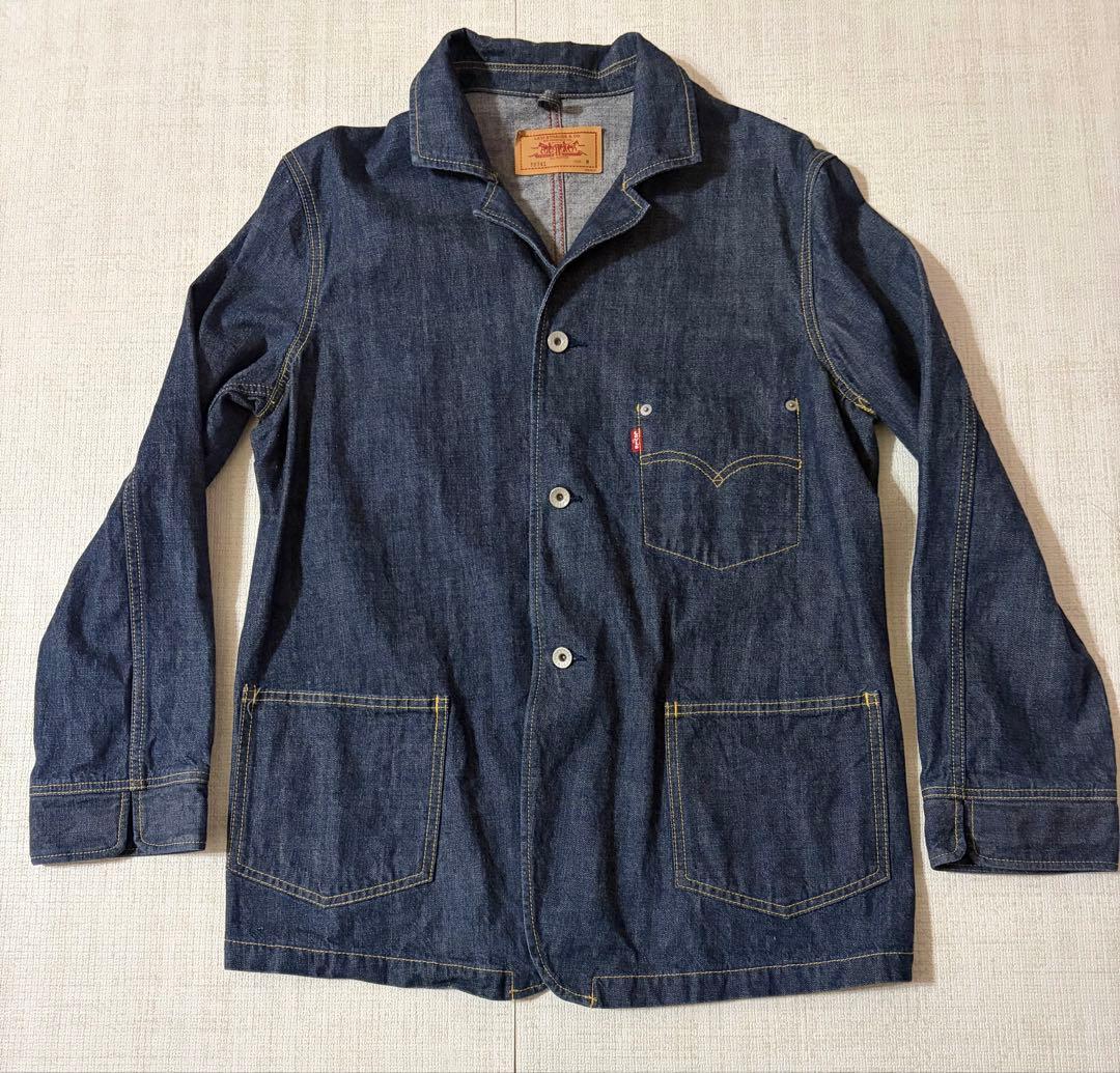 美品 濃紺　リーバイス デニム　カバーオール 70741