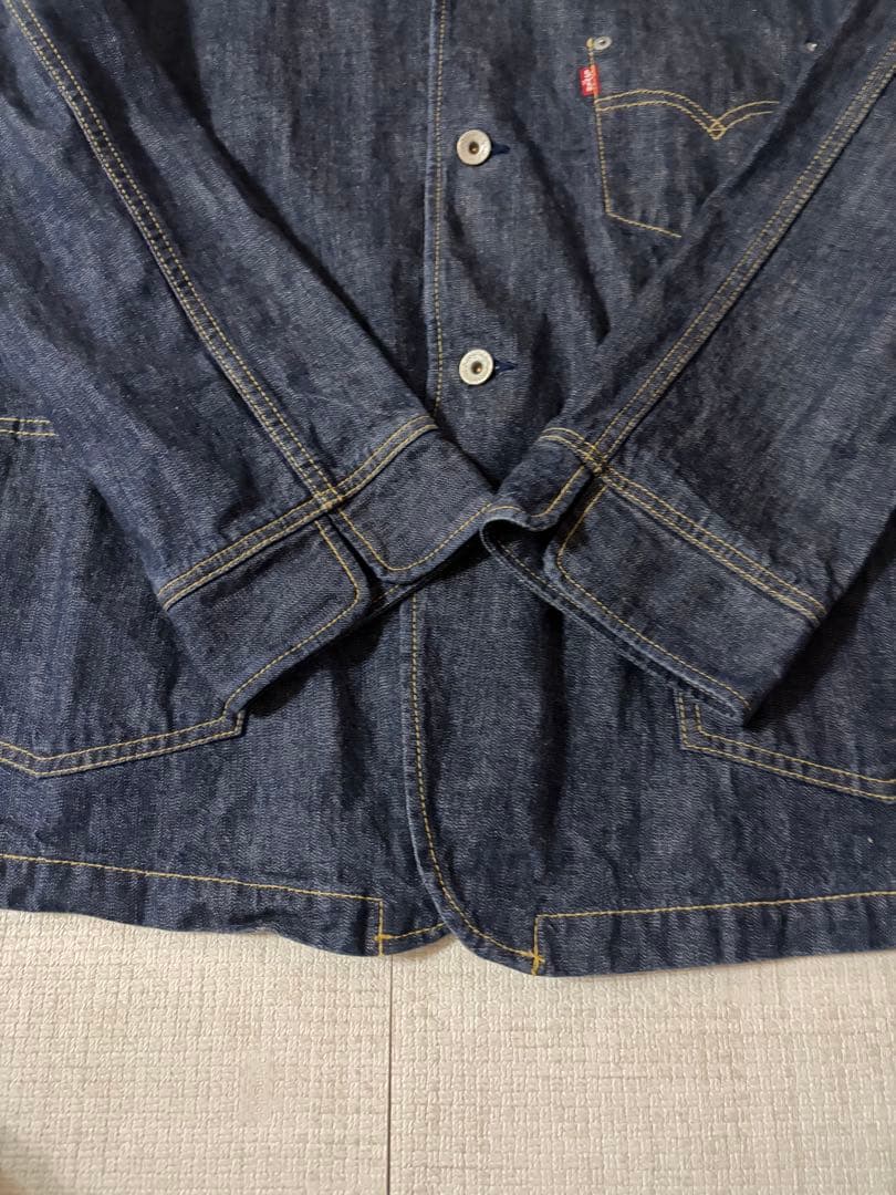 美品 濃紺　リーバイス デニム　カバーオール 70741