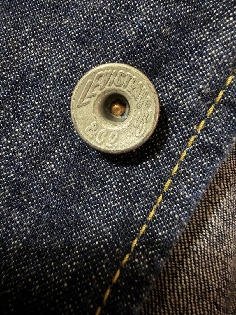 美品 濃紺　リーバイス デニム　カバーオール 70741