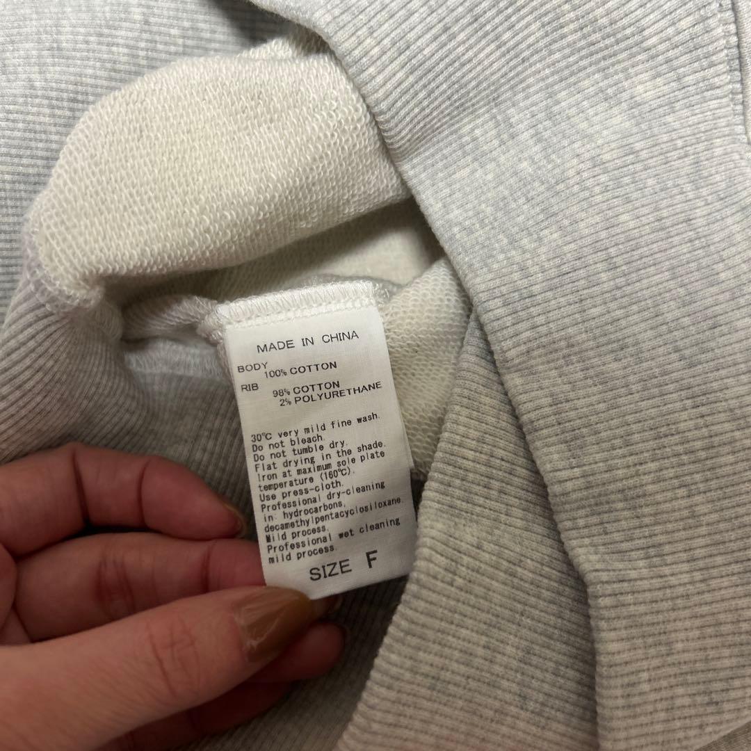 ADAMETROPE' 【サステナブル】パフスリーブスウェット