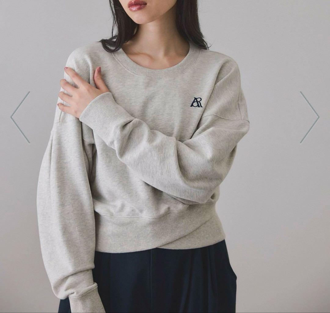 ADAMETROPE' 【サステナブル】パフスリーブスウェット