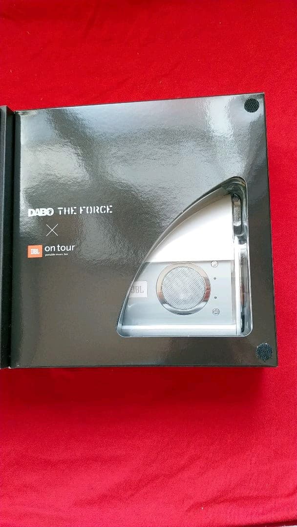 超レア!DABOxJBL on tour portable music box