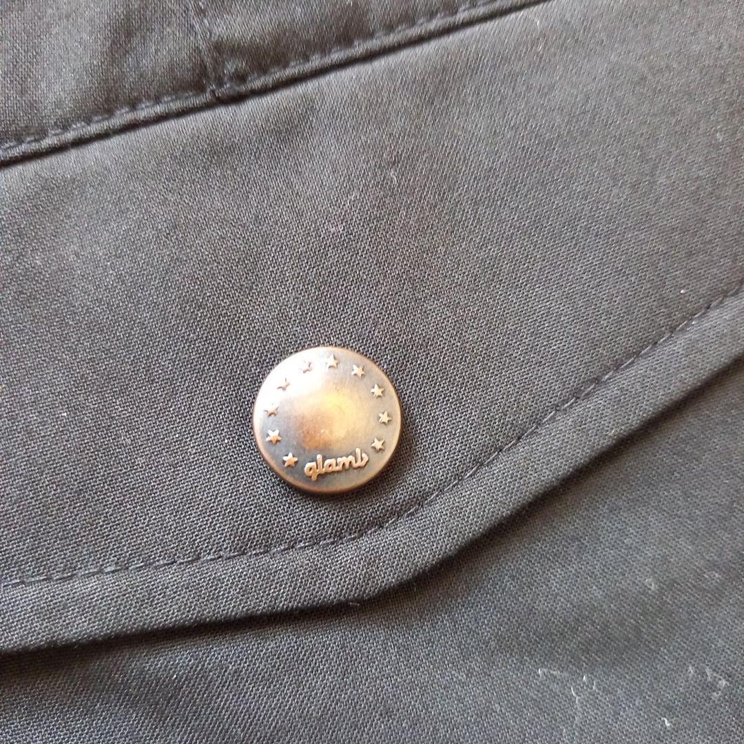 グラム glamb シモンジョッパーズパンツ サルエル ブラック 切り替えリブ