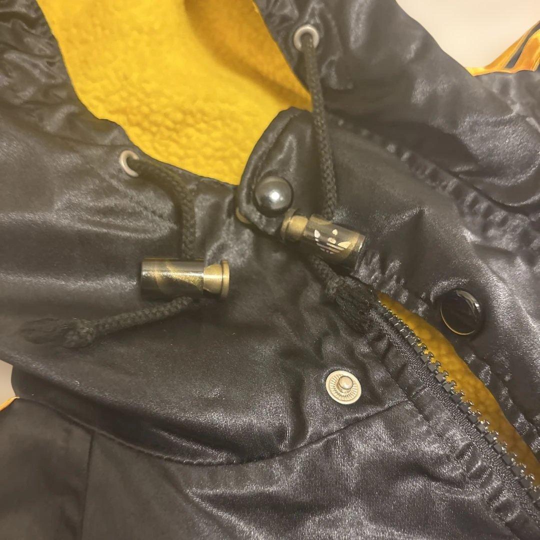 adidas デサント　ベンチコート　ビックロゴ　XL相当　良品