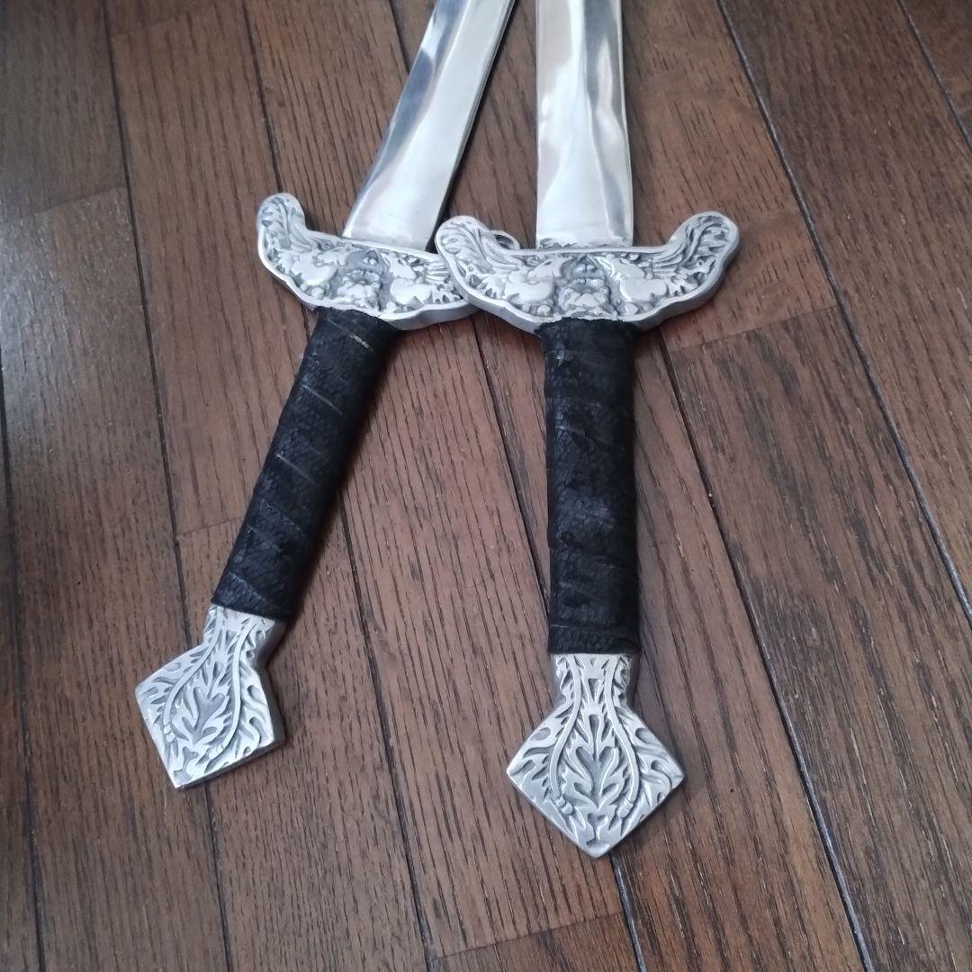 双剣　太極剣　刀　剣　つるぎ　模擬刀　中国武術　二刀流　アニメ　コスプレ