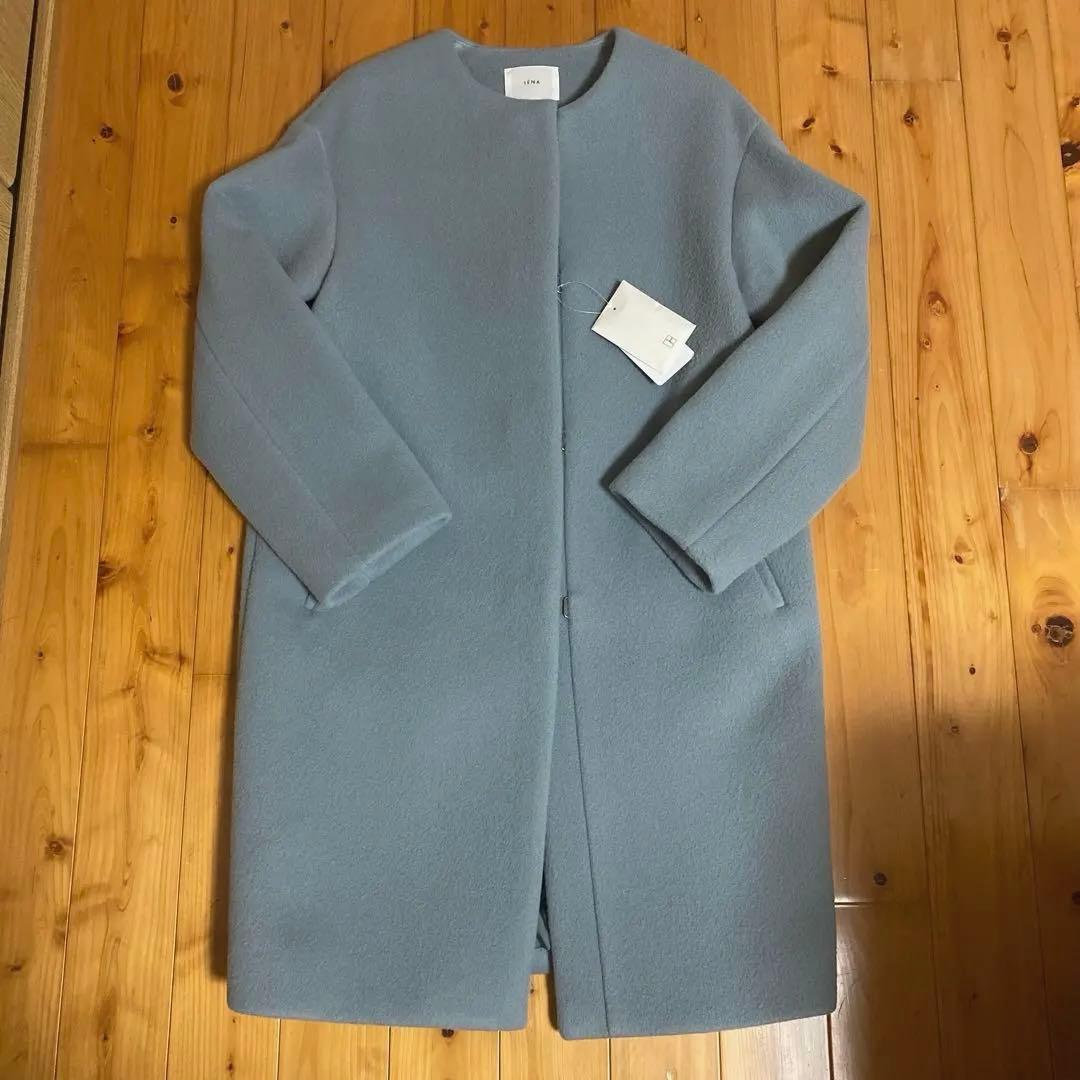 本日のみ大幅値下げIENA❣️ノーカラーコート 新品未使用