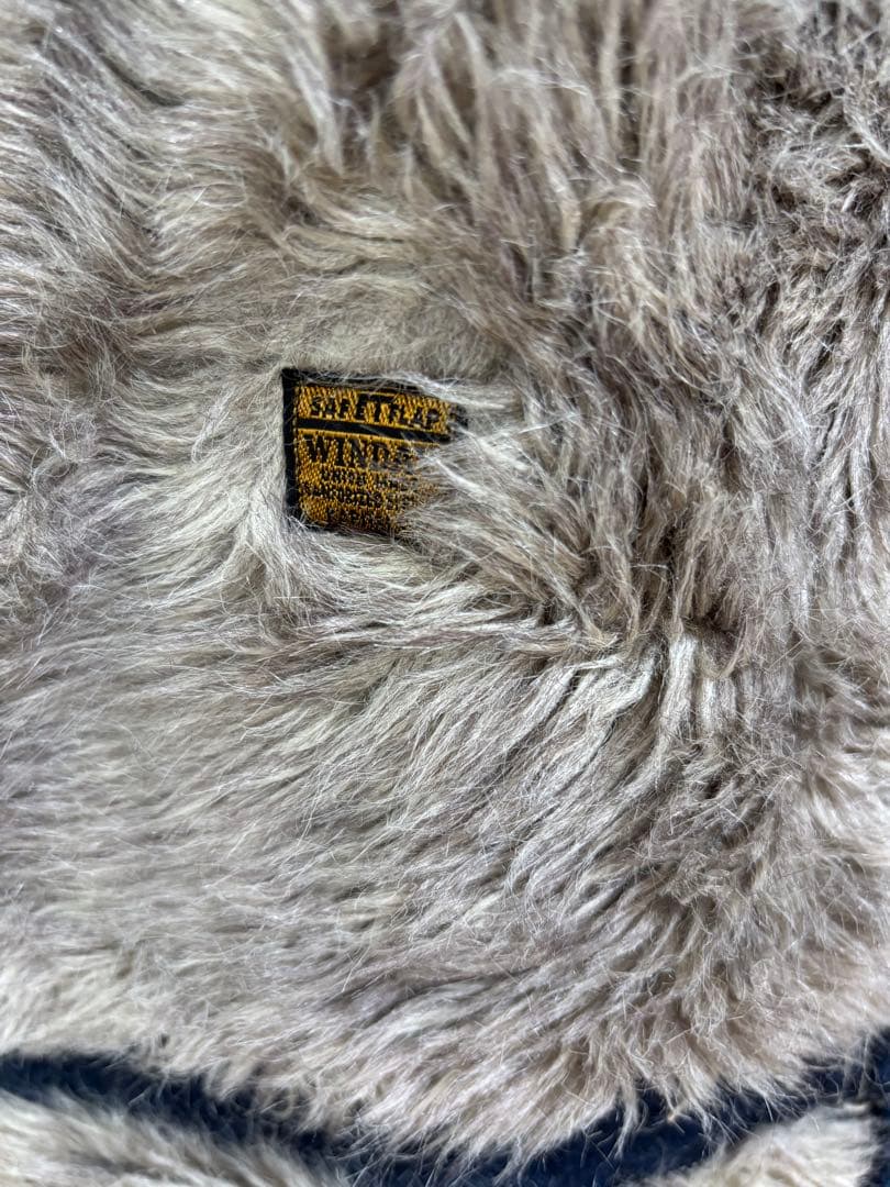 キャピタル KAPITAL ファーとデニムのサロペット　オーバーオール