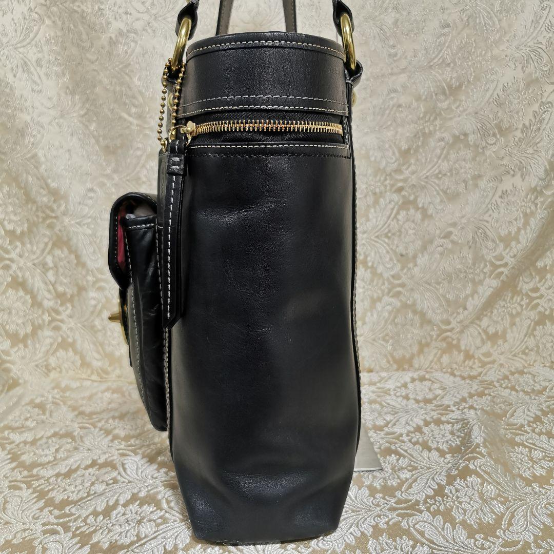 希少　コーチ　COACH　トートバッグ　レザー　F12888
