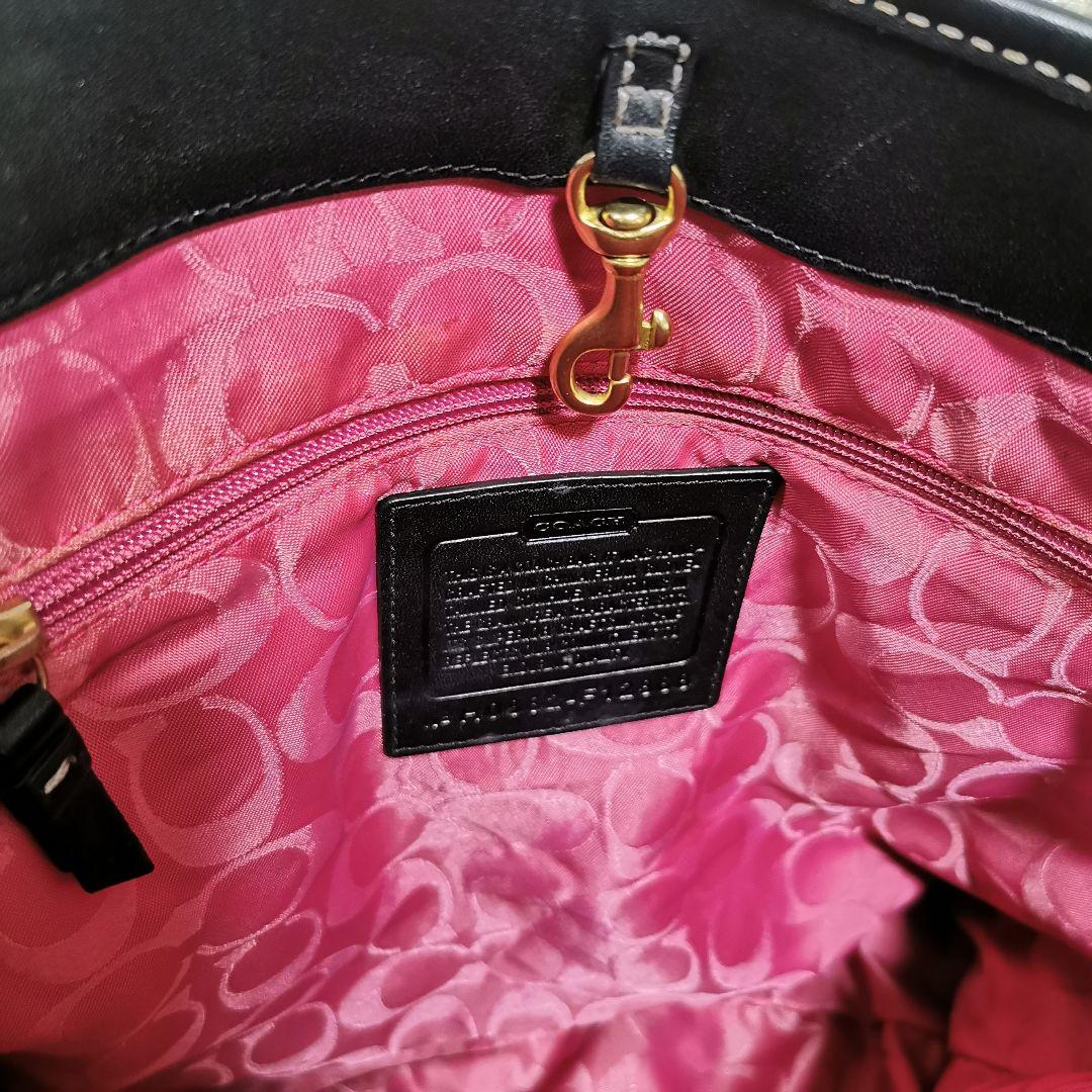希少　コーチ　COACH　トートバッグ　レザー　F12888