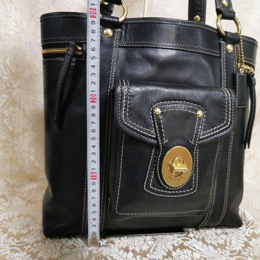 希少　コーチ　COACH　トートバッグ　レザー　F12888