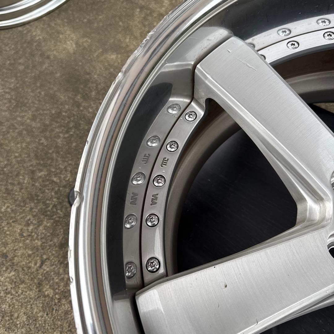 20インチ 10.5J -6 WORK シュバート エモーション 深リム