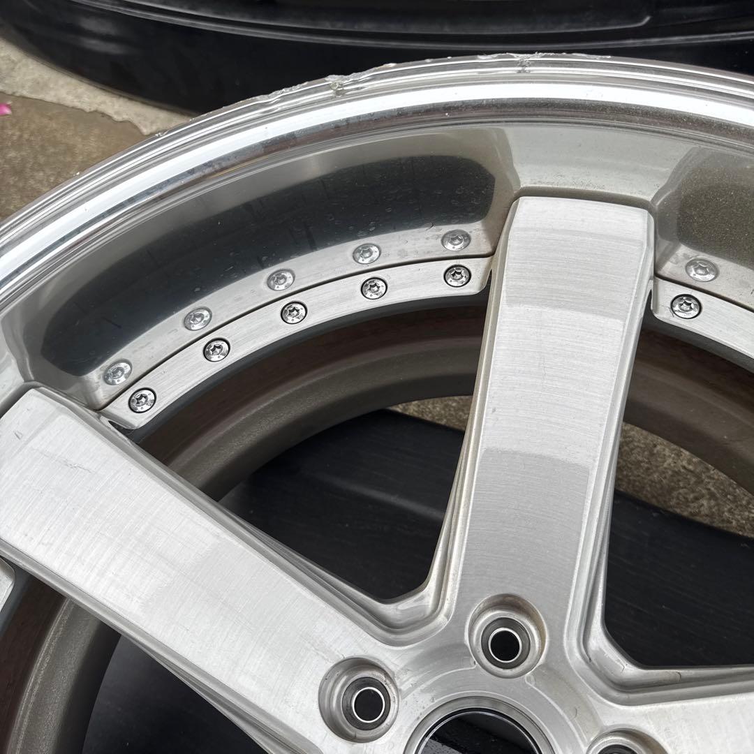 20インチ 10.5J -6 WORK シュバート エモーション 深リム