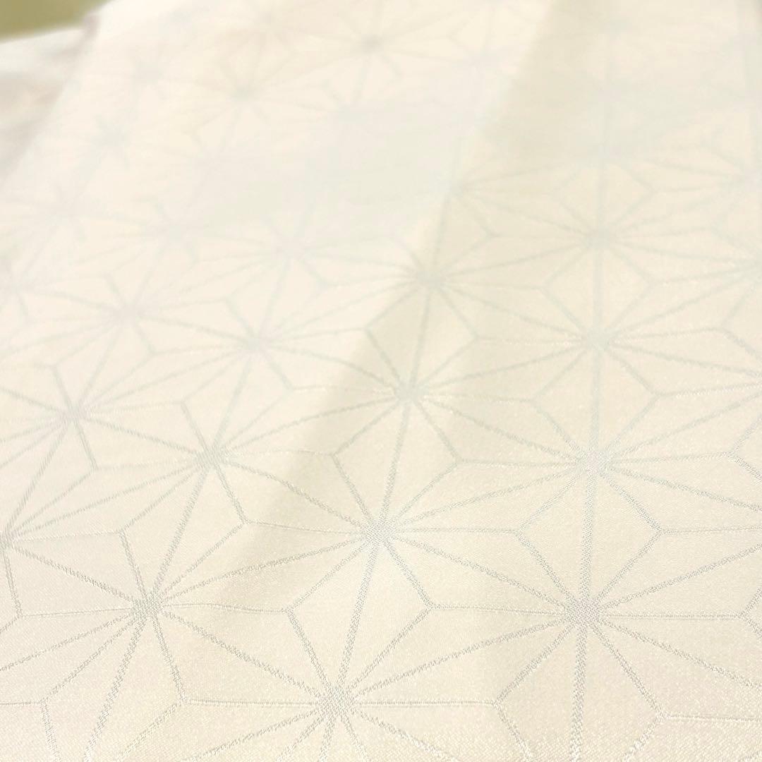 【訳あり品】ローズカラー襦袢　ファスナー衿付襦袢　ファスナー衿　広衿　麻の葉　S