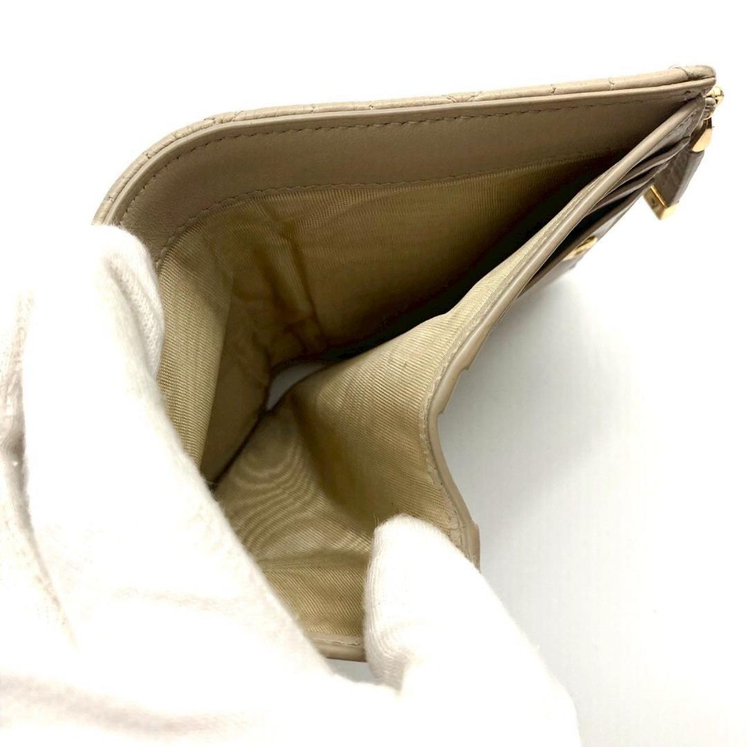 クリスチャンディオール カロ ダリア ウォレット ロゴ 二つ折り財布 70908