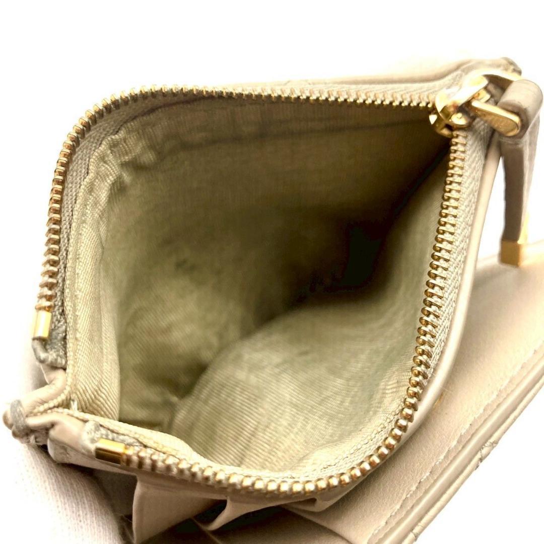 クリスチャンディオール カロ ダリア ウォレット ロゴ 二つ折り財布 70908