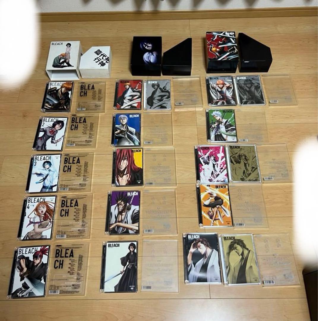 BLEACH、ブリーチDVD（アニメ、劇場、舞台）アニメ全巻、初回特典あり