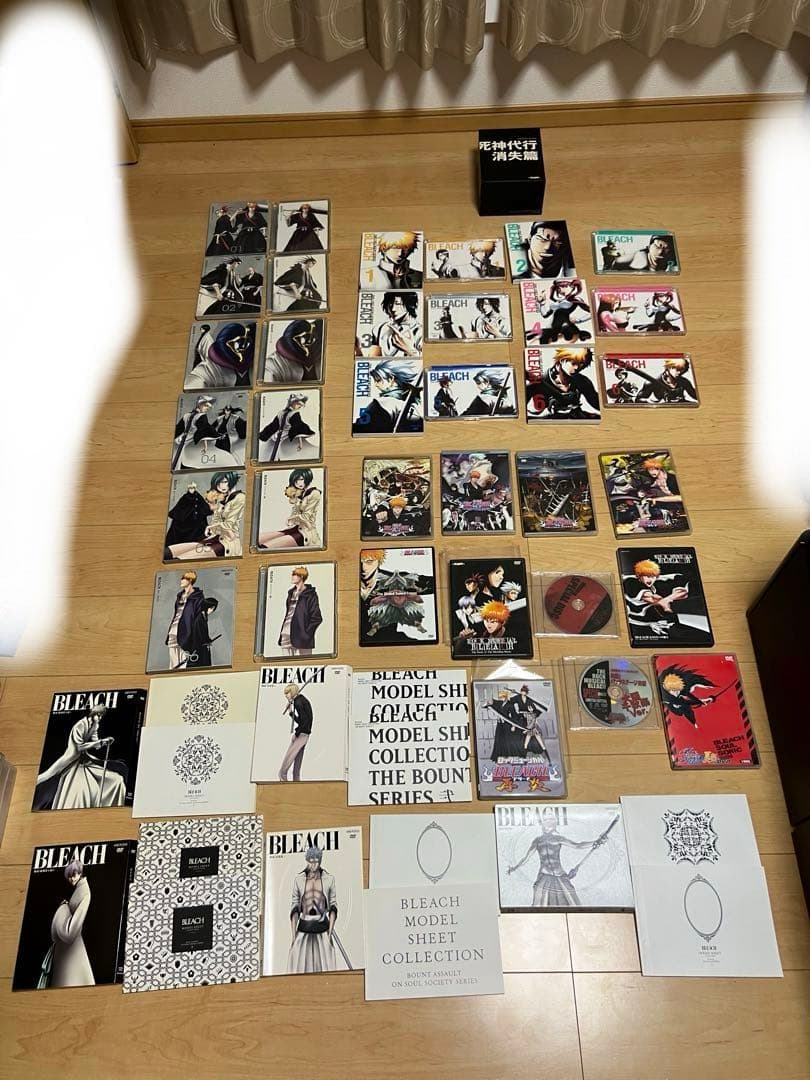 BLEACH、ブリーチDVD（アニメ、劇場、舞台）アニメ全巻、初回特典あり