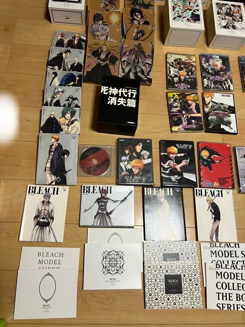 BLEACH、ブリーチDVD（アニメ、劇場、舞台）アニメ全巻、初回特典あり