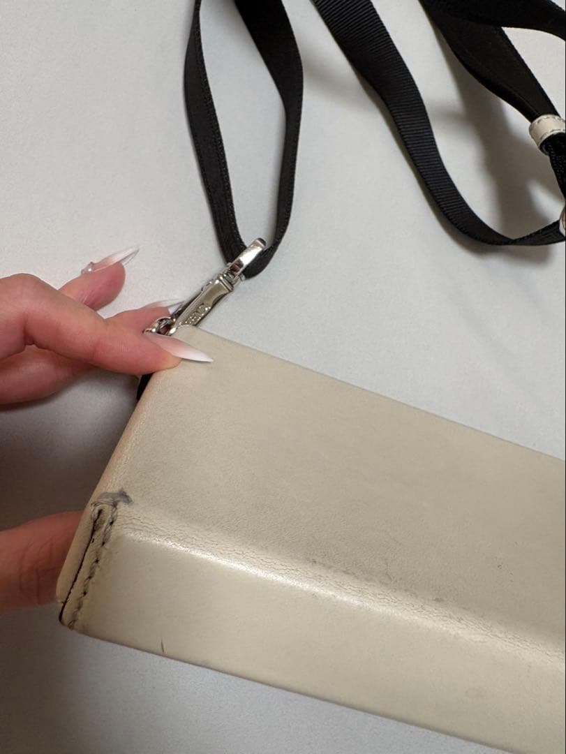 M*N様 Fendi THE BAGUETTE ショルダーバッグ ホワイト