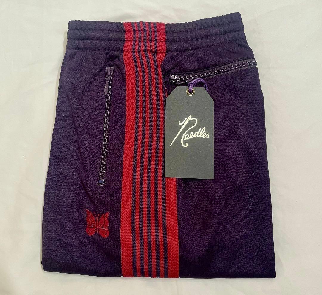 【新品未使用】Needles ナロートラックパンツ パープル