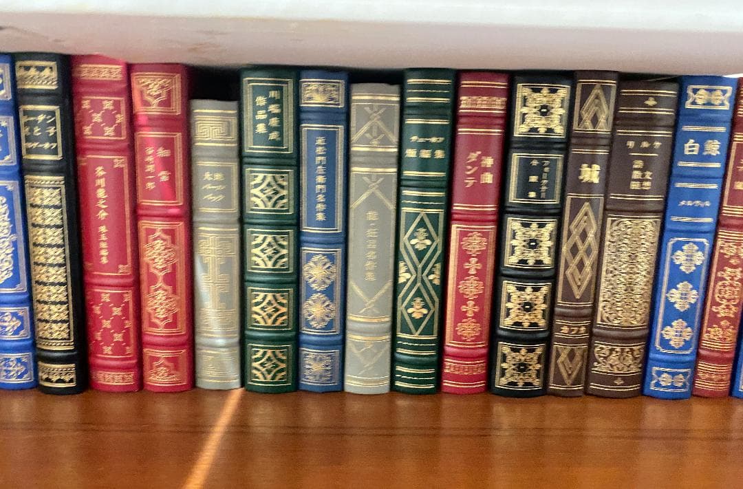 フランクリン　ライブラリー　装本は　牛革　3方金装（22金箔）47冊　セット