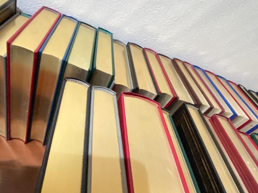 フランクリン　ライブラリー　装本は　牛革　3方金装（22金箔）47冊　セット